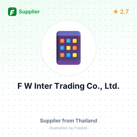 F W Inter Trading Co., Ltd. – summary card, no photo uploaded yet