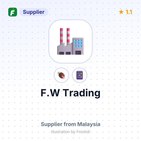 F.W Trading – summary card, no photo uploaded yet