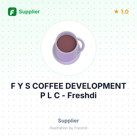 F Y S COFFEE DEVELOPMENT P L C – summary card, no photo uploaded yet