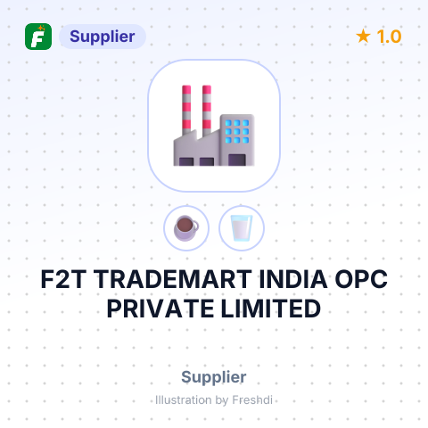 F2T TRADEMART INDIA OPC PRIVATE LIMITED – summary card, no photo uploaded yet