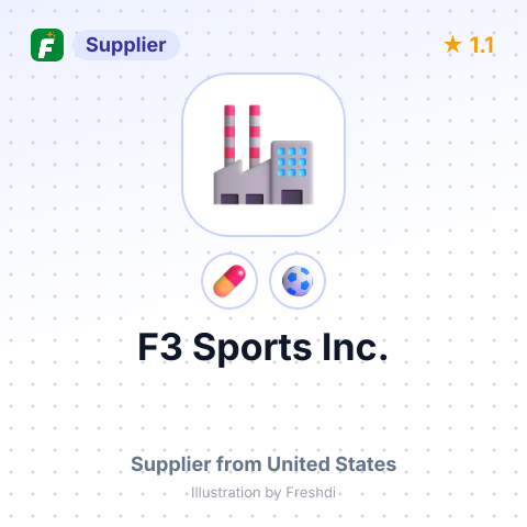 F3 Sports Inc. – summary card, no photo uploaded yet