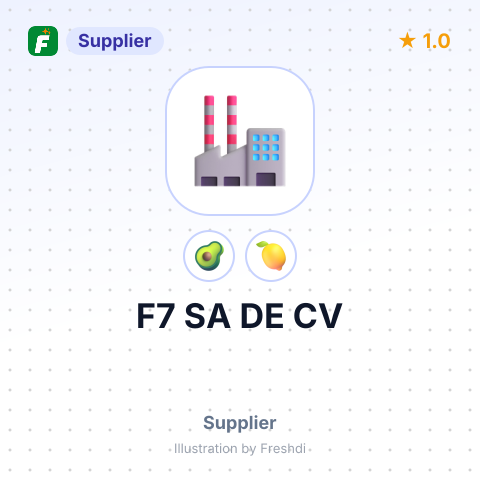 F7 SA DE CV – summary card, no photo uploaded yet