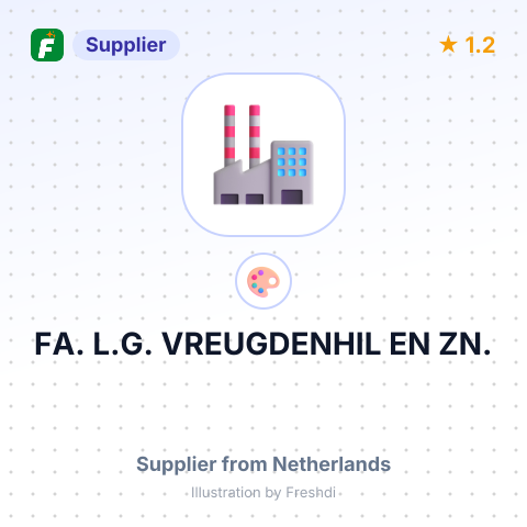 FA. L.G. VREUGDENHIL EN ZN. – summary card, no photo uploaded yet