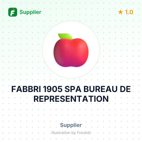 FABBRI 1905 SPA BUREAU DE REPRESENTATION – summary card, no photo uploaded yet
