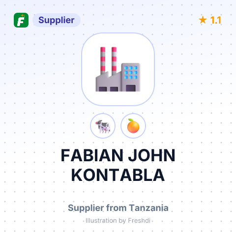 FABIAN JOHN KONTABLA – summary card, no photo uploaded yet