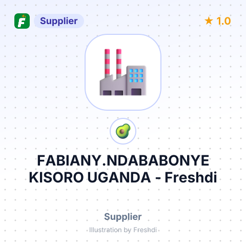 FABIANY.NDABABONYE KISORO UGANDA – summary card, no photo uploaded yet