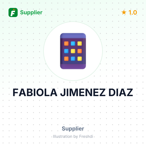FABIOLA JIMENEZ DIAZ – summary card, no photo uploaded yet