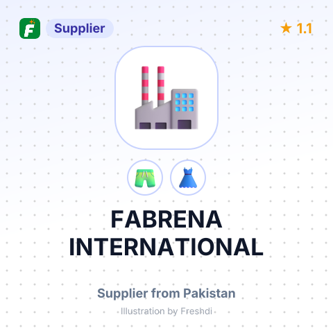 FABRENA INTERNATIONAL – summary card, no photo uploaded yet