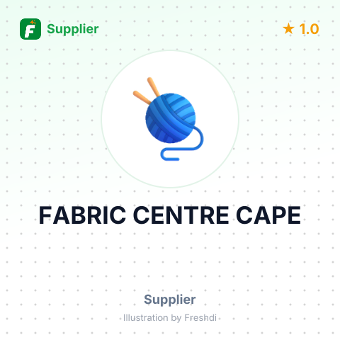 FABRIC CENTRE CAPE – summary card, no photo uploaded yet