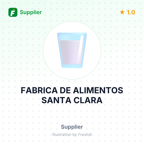 FABRICA DE ALIMENTOS SANTA CLARA – summary card, no photo uploaded yet
