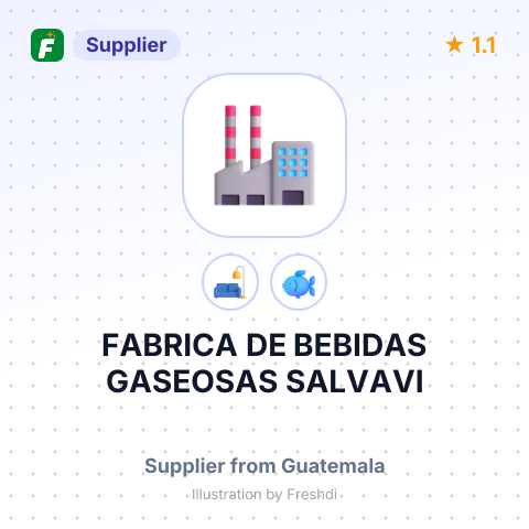 FABRICA DE BEBIDAS GASEOSAS SALVAVI – summary card, no photo uploaded yet