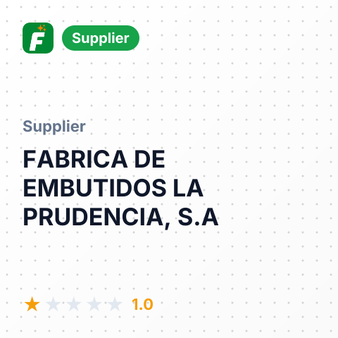 FABRICA DE EMBUTIDOS LA PRUDENCIA, S.A – summary card, no photo uploaded yet