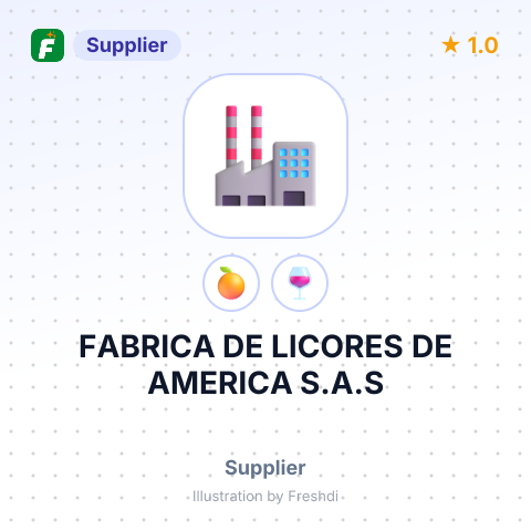 FABRICA DE LICORES DE AMERICA S.A.S – summary card, no photo uploaded yet