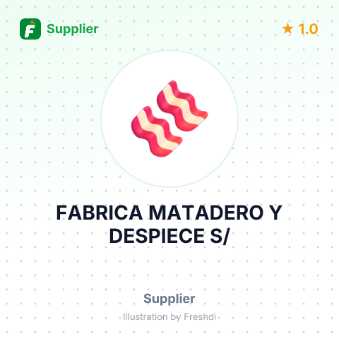 FABRICA MATADERO Y DESPIECE S/ – summary card, no photo uploaded yet