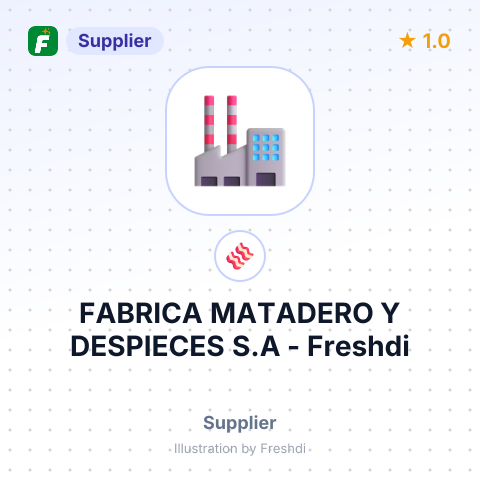 FABRICA MATADERO Y DESPIECES S.A – summary card, no photo uploaded yet