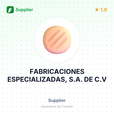 FABRICACIONES ESPECIALIZADAS, S.A. DE C.V – summary card, no photo uploaded yet