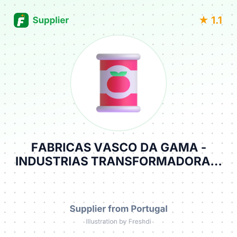 FABRICAS VASCO DA GAMA - INDUSTRIAS TRANSFORMADORAS, S.A. – summary card, no photo uploaded yet