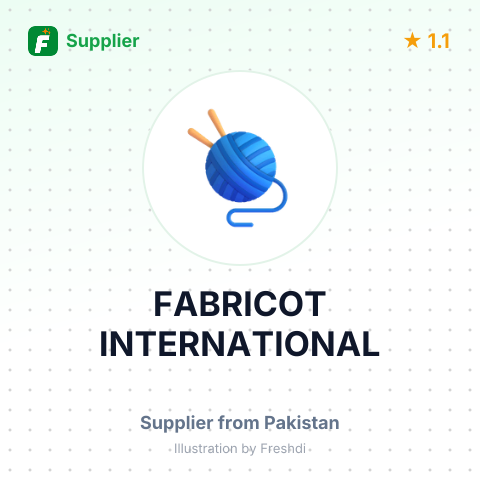 FABRICOT INTERNATIONAL – summary card, no photo uploaded yet
