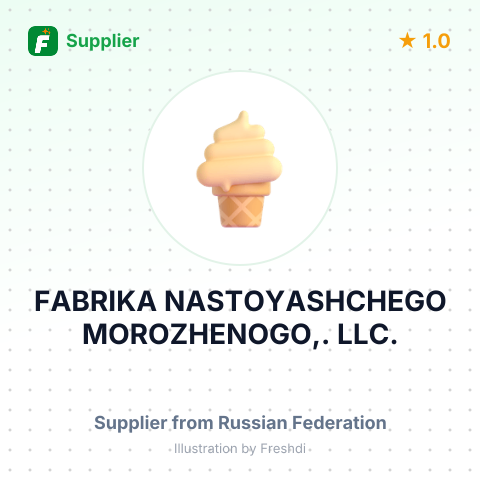 FABRIKA NASTOYASHCHEGO MOROZHENOGO,. LLC. – summary card, no photo uploaded yet