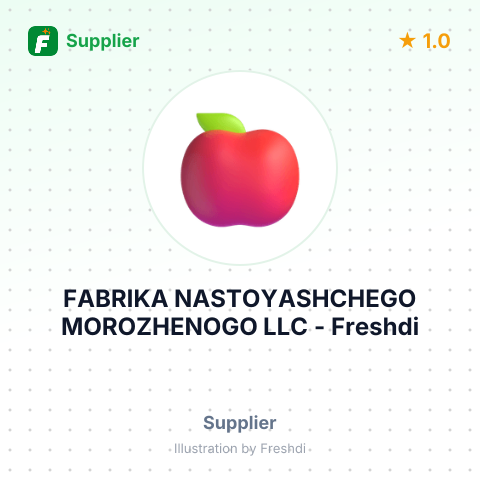 FABRIKA NASTOYASHCHEGO MOROZHENOGO LLC – summary card, no photo uploaded yet