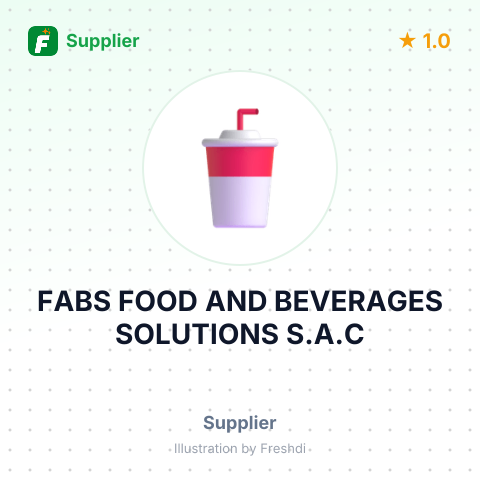 FABS FOOD AND BEVERAGES SOLUTIONS S.A.C – summary card, no photo uploaded yet