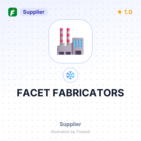 FACET FABRICATORS – summary card, no photo uploaded yet