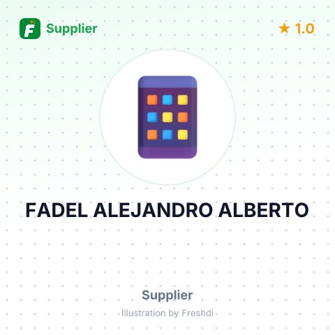 FADEL ALEJANDRO ALBERTO – summary card, no photo uploaded yet