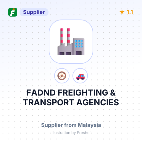 FADND FREIGHTING & TRANSPORT AGENCIES – summary card, no photo uploaded yet