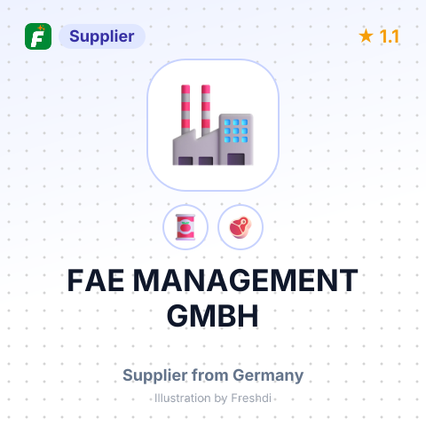 FAE MANAGEMENT GMBH – summary card, no photo uploaded yet
