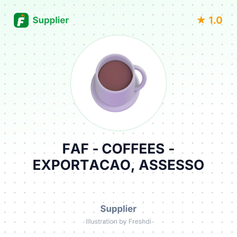 FAF - COFFEES - EXPORTACAO, ASSESSO – summary card, no photo uploaded yet