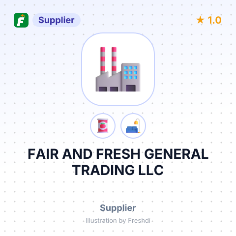 FAIR AND FRESH GENERAL TRADING LLC – summary card, no photo uploaded yet