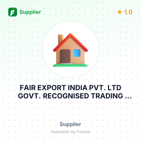 FAIR EXPORT INDIA PVT. LTD GOVT. RECOGNISED TRADING HOUSE – summary card, no photo uploaded yet