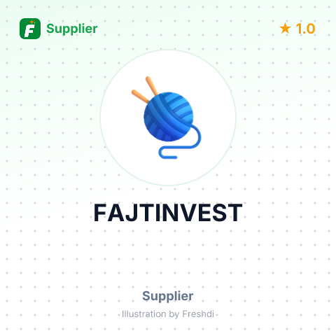 FAJTINVEST – summary card, no photo uploaded yet