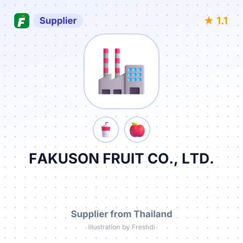 FAKUSON FRUIT CO., LTD. – summary card, no photo uploaded yet