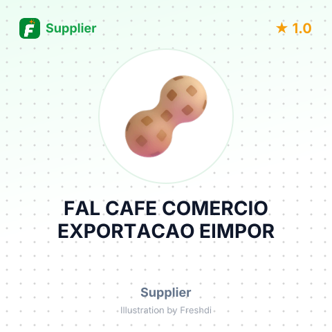 FAL CAFE COMERCIO EXPORTACAO EIMPOR – summary card, no photo uploaded yet