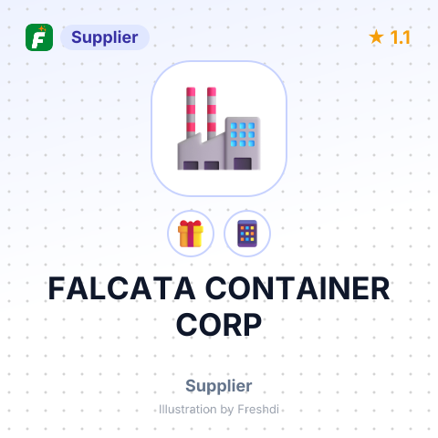 FALCATA CONTAINER CORP – summary card, no photo uploaded yet