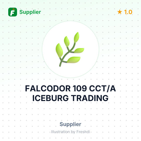 FALCODOR 109 CCT/A ICEBURG TRADING – summary card, no photo uploaded yet