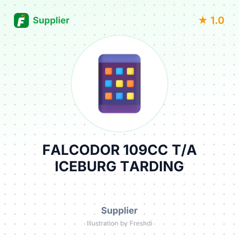 FALCODOR 109CC T/A ICEBURG TARDING – summary card, no photo uploaded yet