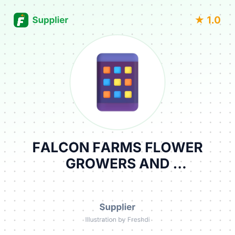 FALCON FARMS FLOWER GROWERS AND DISTRIBUTORS – summary card, no photo uploaded yet