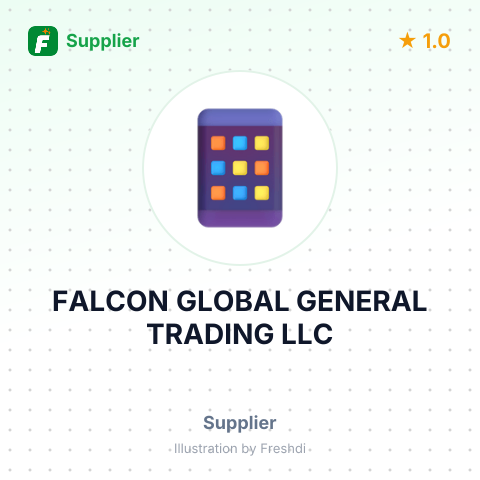 FALCON GLOBAL GENERAL TRADING LLC – summary card, no photo uploaded yet