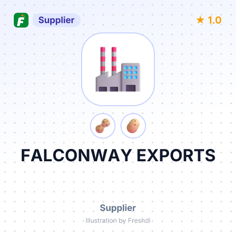 FALCONWAY EXPORTS – summary card, no photo uploaded yet