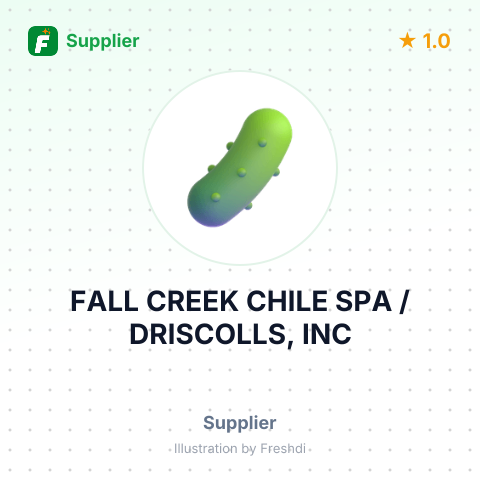FALL CREEK CHILE SPA / DRISCOLLS, INC – summary card, no photo uploaded yet