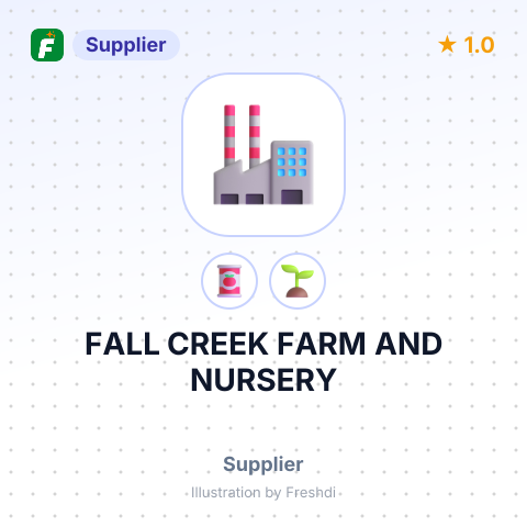 FALL CREEK FARM AND NURSERY – summary card, no photo uploaded yet