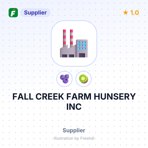 FALL CREEK FARM HUNSERY INC – summary card, no photo uploaded yet