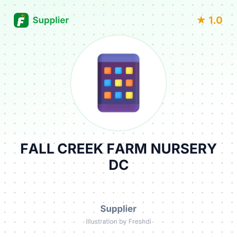 FALL CREEK FARM NURSERY DC – summary card, no photo uploaded yet