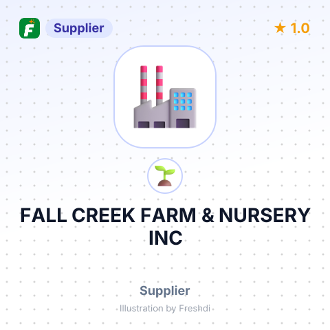 FALL CREEK FARM & NURSERY INC – summary card, no photo uploaded yet