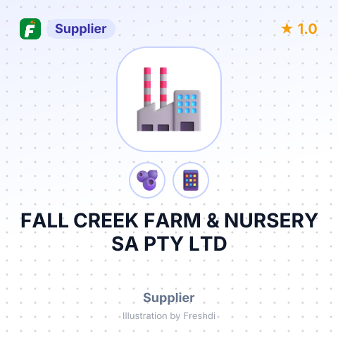 FALL CREEK FARM & NURSERY SA PTY LTD – summary card, no photo uploaded yet