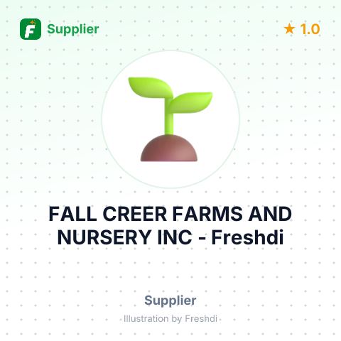 FALL CREER FARMS AND NURSERY INC – summary card, no photo uploaded yet