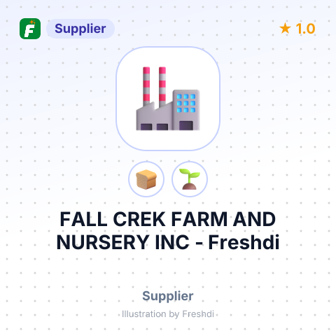 FALL CREK FARM AND NURSERY INC – summary card, no photo uploaded yet