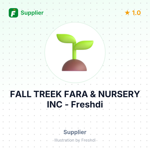 FALL TREEK FARA & NURSERY INC – summary card, no photo uploaded yet
